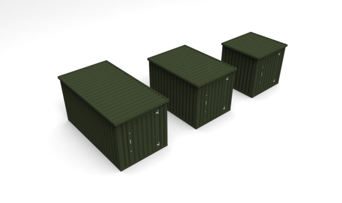 Flat Pack Storage Container