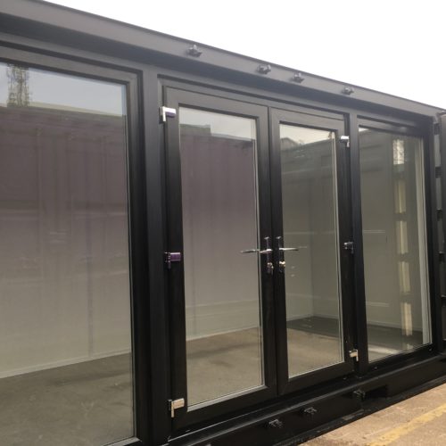 20ft Fully Side Glazed Retail Unit