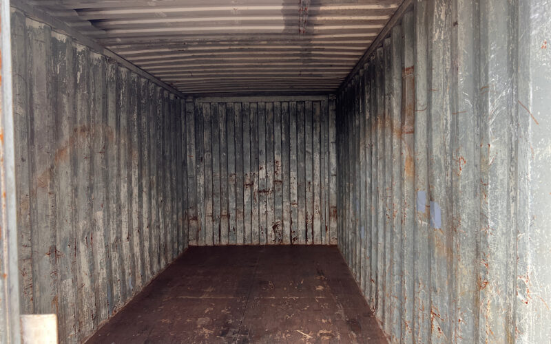  20ft Used WWT Container CBHU5525077 internal	